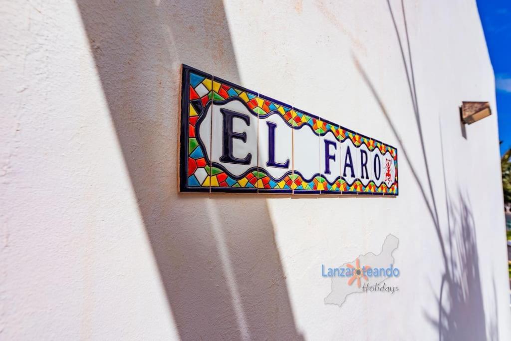 Casita El Faro En Playa Bastian Aircon In The Bedrooms Vv Costa Teguise Exteriör bild